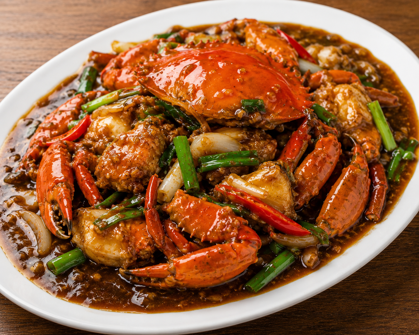 Kepiting Saus Tiram